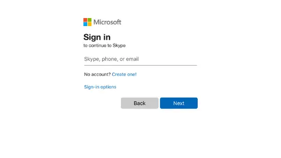 How to sign in to Skype