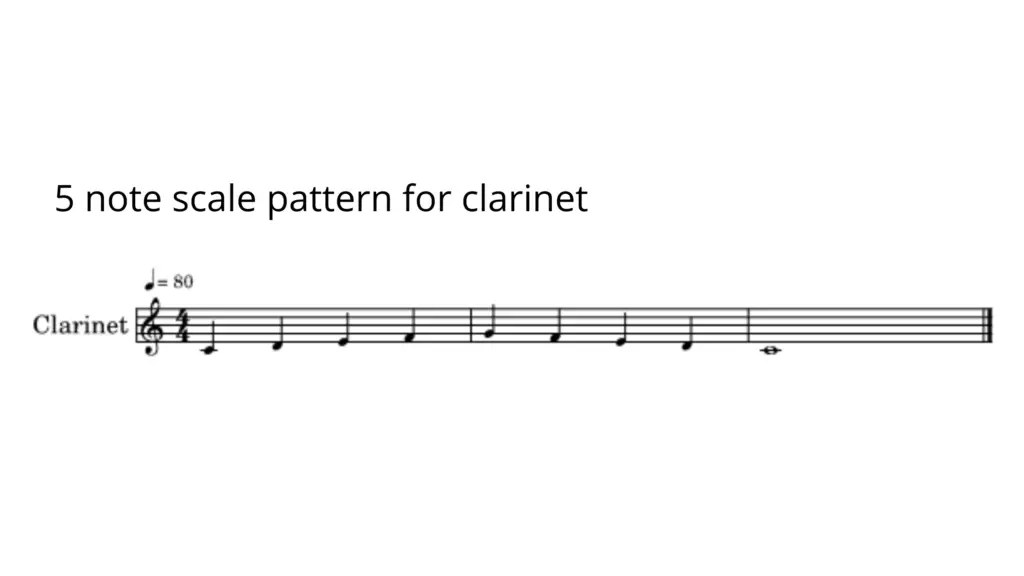 five note scale pattern